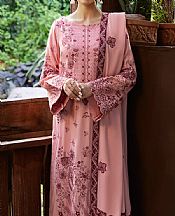 Ramsha Pink Karandi Suit- Pakistani Winter Dress
