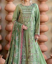 Ramsha Light Green Karandi Suit- Pakistani Winter Clothing