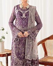 Ramsha Lavender Chiffon Suit- Pakistani Chiffon Dress