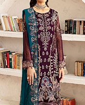 Plum Chiffon Suit