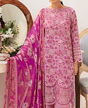 Ramsha Pink Lawn Suit- Pakistani Lawn Dress