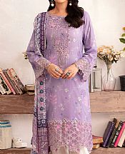 Ramsha Lavander Lawn Suit- Pakistani Lawn Dress