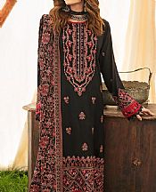 Ramsha Black Karandi Suit- Pakistani Winter Dress
