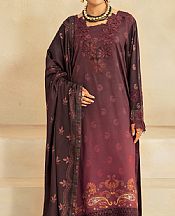 Ramsha Wine Viscose Suit- Pakistani Winter Clothing