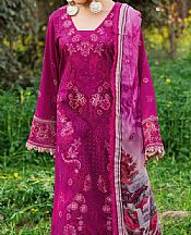 Ramsha Cerise Pink Lawn Suit- Pakistani Lawn Dress