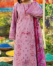 Ramsha Light Mauve Lawn Suit- Pakistani Designer Lawn Suits