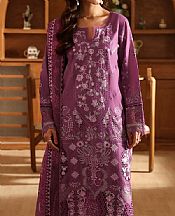 Ramsha Purple Lawn Suit- Pakistani Lawn Dress