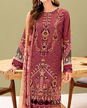 Ramsha Crimson Lawn Suit- Pakistani Lawn Dress