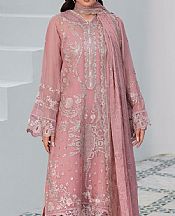 Ramsha Tea Pink Chiffon Suit- Pakistani Chiffon Dress