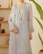 Ramsha Grey Chiffon Suit- Pakistani Chiffon Dress