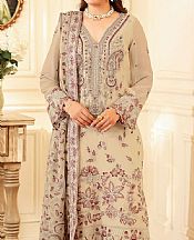 Ramsha Ivory Chiffon Suit- Pakistani Designer Chiffon Suit