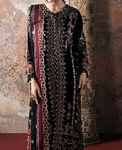 Ramsha Black Velvet Suit- Pakistani Winter Dress