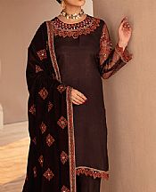 Chocolate Raw Silk Suit