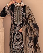Ramsha Black Velvet Suit- Pakistani Winter Dress