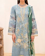 Ramsha Grey Lawn Suit- Pakistani Designer Lawn Suits