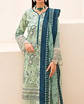 Ramsha Light Green Lawn Suit- Pakistani Lawn Dress