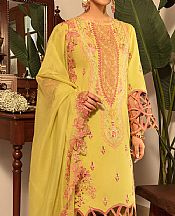 Golden Yellow Lawn Suit- Pakistani Designer Lawn Dress