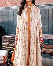 Off-white Khaddar Suit- Pakistani Winter Clothing