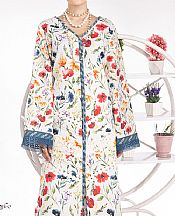 White Lawn Suit (2 Pcs)