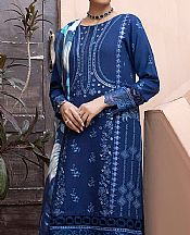 Royal Blue Karandi Suit