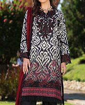 Rang Rasiya Off White/Black Lawn Suit- Pakistani Lawn Dress