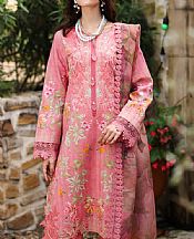 Rang Rasiya Rose Pink Lawn Suit- Pakistani Designer Lawn Suits