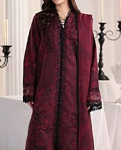 Burgundy Lawn Suit