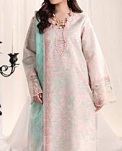 Pale Aqua/Pale Pink Lawn Suit