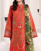 Portland Orange Lawn Suit