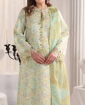 Green Mist Lawn Suit