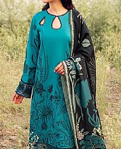 Teal Lawn Suit- Pakistani Lawn Dress