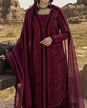 Rang Rasiya Wine Berry Lawn Suit- Pakistani Lawn Dress