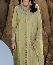 Rang Rasiya Light Green Lawn Suit- Pakistani Designer Lawn Suits