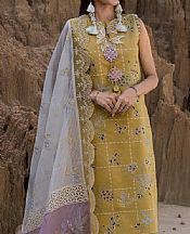 Rang Rasiya Mustard Lawn Suit- Pakistani Lawn Dress