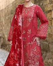 Rang Rasiya Cardinal Karandi Suit- Pakistani Winter Dress