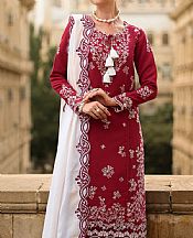 Rang Rasiya Maroon Karandi Suit- Pakistani Winter Clothing