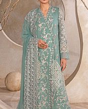 Light Turquoise Chiffon Suit