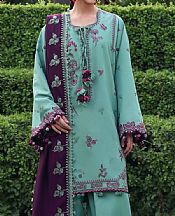 Republic Summer Green Karandi Suit- Pakistani Winter Dress