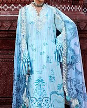 Baby Blue Lawn Suit