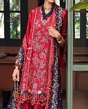 Republic Scarlet Lawn Suit- Pakistani Designer Lawn Suits