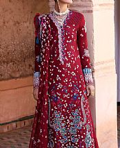 Republic Maroon Lawn Suit- Pakistani Designer Lawn Suits