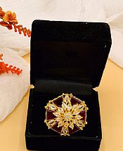 Ring - Maroon