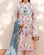 Roheenaz Peach Lawn Suit- Pakistani Designer Lawn Suits