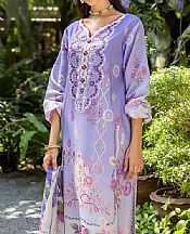 Roheenaz Pastel Purple Lawn Suit- Pakistani Designer Lawn Suits