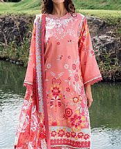 Roheenaz Pink Lawn Suit- Pakistani Designer Lawn Suits