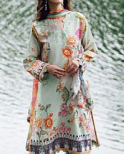 Roheenaz Summer Green Lawn Suit- Pakistani Lawn Dress