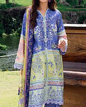 Roheenaz Blueberry Lawn Suit- Pakistani Lawn Dress