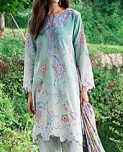 Roheenaz Sea Mist Lawn Suit- Pakistani Designer Lawn Suits