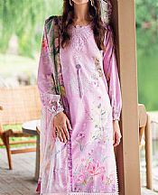 Roheenaz Pink Pearl Lawn Suit- Pakistani Designer Lawn Suits