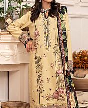 Roheenaz Cream Linen Suit- Pakistani Winter Clothing